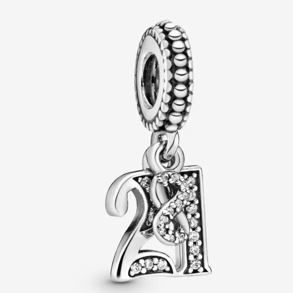 Pandora 21st Celebration Dangle Charm